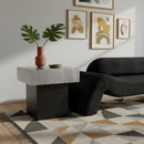 Palladium Silver End Table