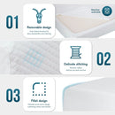 Artemisia 6" Memory Foam Mattress White
