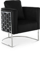 Casa Black Velvet Chair