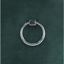 Dekel Green Fabric & Stainless Steel Side Chair - NY Furniture Direct (NY)