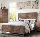 Acme Andria Queen Platform Bed in Reclaimed Oak 21290Q - NY Furniture Direct (NY)