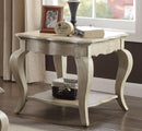 Acme Chelmsford End Table in Antique Taupe 86052 - NY Furniture Direct (NY)