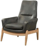 Acme Dolphin Accent Chair in Black 59533 - NY Furniture Direct (NY)