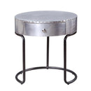 Acme Furniture Brancaster End Table in Aluminum 84882 - NY Furniture Direct (NY)