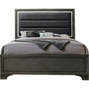 Acme Furniture Carine II King Panel Bed in Gray 26257EK - NY Furniture Direct (NY)