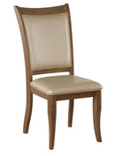 Acme Furniture Harald Side Chair in Beige and Gray (Set of 2) 71767 - NY Furniture Direct (NY)