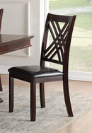 Acme Furniture Katrien Side Chair in Black and Espresso (Set of 2) 71857 - NY Furniture Direct (NY)