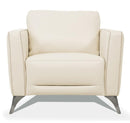 Acme Furniture Malaga Chair in Cream 55007 - NY Furniture Direct (NY)
