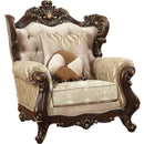Acme Furniture Shalisa Chair with 2 Pillows in Walnut 51052 - NY Furniture Direct (NY)