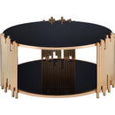Acme Furniture Tanquin Coffee Table in Gold/Black 84490 - NY Furniture Direct (NY)