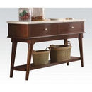 Acme Gasha Server in White/Walnut 72823 - NY Furniture Direct (NY)