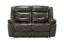 Acme Imogen Power Motion Loveseat in Gray Leather-Aire 54806 - NY Furniture Direct (NY)