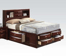 Acme Ireland King Storage Bed in Brown 21596EK - NY Furniture Direct (NY)