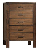 Acme Merrilee 5-Drawer Chest in Oak 21686 - NY Furniture Direct (NY)