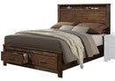 Acme Merrilee Queen Storage Bed in Oak 21680Q - NY Furniture Direct (NY)