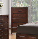 Acme Oberreit 5 Drawer Chest in Walnut 25796 - NY Furniture Direct (NY)