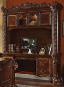 Acme Vendome Bookcase with Intricate Carving Design in Cherry 92128 - NY Furniture Direct (NY)