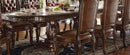 Acme Vendome Double Pedestal Dining Table with Two Leaves in Cherry 62000 - NY Furniture Direct (NY)