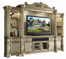 Acme Vendome Entertainment Center in Gold Patina 91310 - NY Furniture Direct (NY)