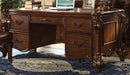 Acme Vendome Five Drawer Double Pedestal Desk in Cherry 92125 - NY Furniture Direct (NY)