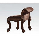 Acme Vendome Vanity Stool in Cherry 22010 - NY Furniture Direct (NY)