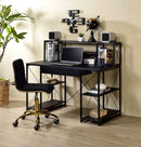 Amiel Black Desk - NY Furniture Direct (NY)