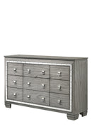 Antares Light Gray Oak Dresser - NY Furniture Direct (NY)