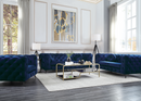 Atronia Blue Fabric Sofa - NY Furniture Direct (NY)
