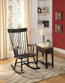 Arlo Black Rocking Chair - NY Furniture Direct (NY)