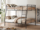 Brantley II Sandy Black & Dark Bronze Hand-Brushed Full XL/Queen Bunk Bed
