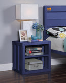 Cargo Blue Nightstand (USB) - NY Furniture Direct (NY)
