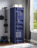 Cargo Blue Wardrobe (Single Door) - NY Furniture Direct (NY)