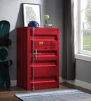 Cargo Red Chest (Single Door) - NY Furniture Direct (NY)