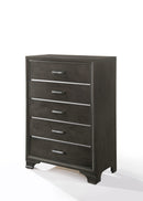 Carine II Gray Chest - NY Furniture Direct (NY)