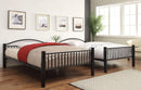 Cayelynn Black Bunk Bed (Full/Full) - NY Furniture Direct (NY)