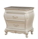 Chantelle Pearl White Nightstand - NY Furniture Direct (NY)