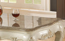 Chantelle Marble & Pearl White Coffee Table - NY Furniture Direct (NY)