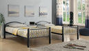 Cayelynn Black Bunk Bed (Twin/Twin) - NY Furniture Direct (NY)