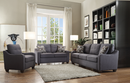 Cleavon II Gray Linen Sofa w/2 Pillows - NY Furniture Direct (NY)