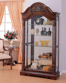 Denton Cherry Curio Cabinet - NY Furniture Direct (NY)