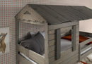 Darlene Rustic Gray Twin/Twin Bunk Bed - NY Furniture Direct (NY)