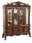 Dresden Cherry Oak Hutch & Buffet - NY Furniture Direct (NY)