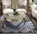 Dresden II Gold Patina & Bone Coffee Table - NY Furniture Direct (NY)