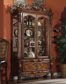 Dresden Cherry Oak Curio Cabinet