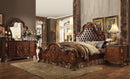 Dresden PU & Cherry Oak Queen Bed - NY Furniture Direct (NY)