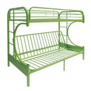 Eclipse Green Bunk Bed (Twin/Full/Futon) - NY Furniture Direct (NY)