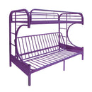 Eclipse Purple Bunk Bed (Twin/Full/Futon) - NY Furniture Direct (NY)