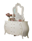 Edalene Pearl White Mirror - NY Furniture Direct (NY)
