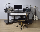 Eleazar Black Oak Computer Desk - NY Furniture Direct (NY)