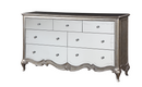Esteban Antique Champagne Dresser (Jewelry Box) - NY Furniture Direct (NY)